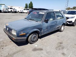 Volkswagen Golf Vehiculos salvage en venta: 1988 Volkswagen Golf GL