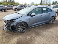 Vehiculos salvage en venta de Copart Bowmanville, ON: 2020 Toyota Corolla SE