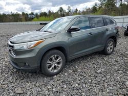 2015 Toyota Highlander LE for sale in Windham, ME