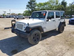 Jeep Wrangler Unlimited Sport salvage cars for sale: 2016 Jeep Wrangler Unlimited Sport