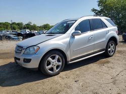 Mercedes-Benz salvage cars for sale: 2008 Mercedes-Benz ML 350