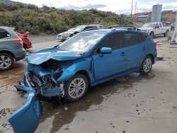 Salvage cars for sale from Copart Reno, NV: 2017 Subaru Impreza Premium Plus