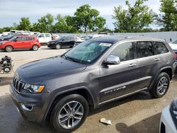 Salvage cars for sale from Copart Bridgeton, MO: 2018 Jeep Grand Cherokee Limited