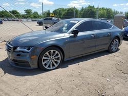 Audi salvage cars for sale: 2014 Audi A7 Prestige