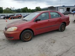 Toyota Corolla salvage cars for sale: 2005 Toyota Corolla CE