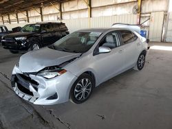 Toyota Corolla l salvage cars for sale: 2017 Toyota Corolla L