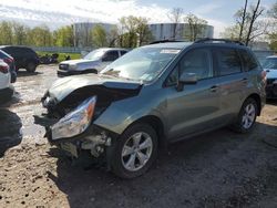 Subaru salvage cars for sale: 2016 Subaru Forester 2.5I Premium