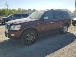 Vehiculos salvage en venta de Copart York Haven, PA: 2007 Ford Explorer Limited