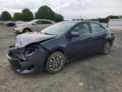 Toyota salvage cars for sale: 2017 Toyota Corolla LE