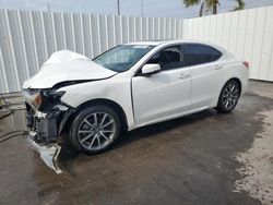 2018 Acura TLX Tech en venta en Riverview, FL