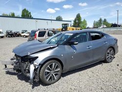 Vehiculos salvage en venta de Copart Portland, OR: 2021 Nissan Maxima SV