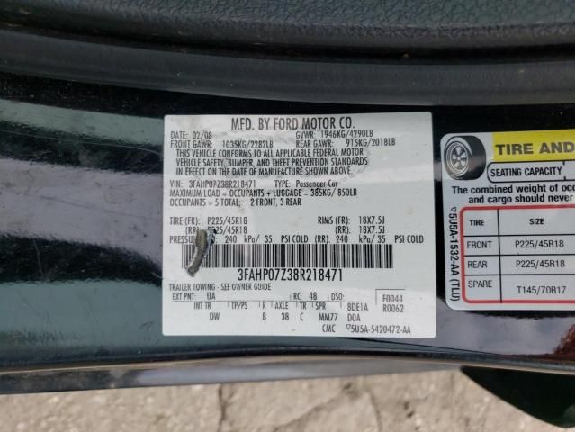 2008 Ford Fusion SE