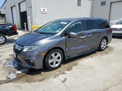 Honda Odyssey ex salvage cars for sale: 2018 Honda Odyssey EX