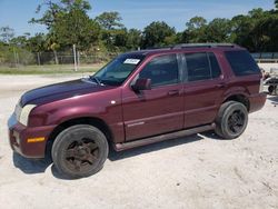 Mercury salvage cars for sale: 2008 Mercury Mountaineer Luxury