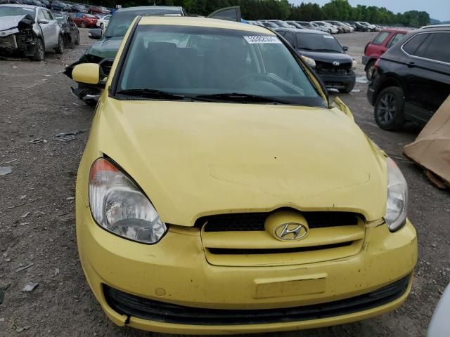 2010 Hyundai Accent Blue