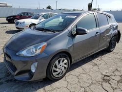 Salvage cars for sale from Copart Van Nuys, CA: 2015 Toyota Prius C