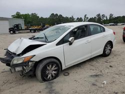 Honda Civic lx salvage cars for sale: 2012 Honda Civic LX