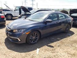 Honda salvage cars for sale: 2019 Honda Civic EX