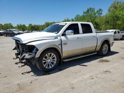 Salvage cars for sale from Copart Ellwood City, PA: 2013 Dodge RAM 1500 Longhorn