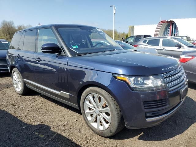 2016 Land Rover Range Rover HSE