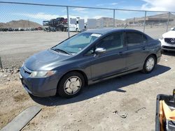 Honda salvage cars for sale: 2006 Honda Civic Hybrid