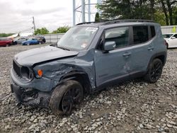 Jeep Vehiculos salvage en venta: 2017 Jeep Renegade Latitude