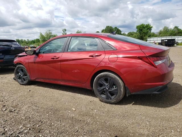 2023 Hyundai Elantra Blue