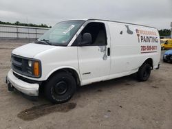 Chevrolet salvage cars for sale: 1998 Chevrolet Express G1500