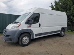 Salvage cars for sale from Copart Finksburg, MD: 2015 Dodge RAM Promaster 2500 2500 High