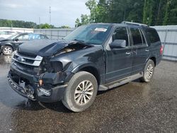 Vehiculos salvage en venta de Copart Dunn, NC: 2017 Ford Expedition XLT