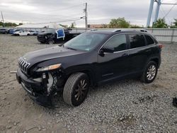 Jeep Vehiculos salvage en venta: 2016 Jeep Cherokee Limited