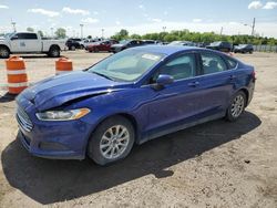 Vehiculos salvage en venta de Copart Indianapolis, IN: 2015 Ford Fusion S