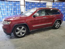 Jeep Vehiculos salvage en venta: 2012 Jeep Grand Cherokee Overland