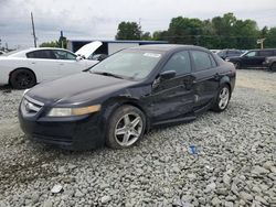 Salvage cars for sale from Copart Mebane, NC: 2004 Acura TL