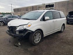 Toyota Sienna xle Vehiculos salvage en venta: 2017 Toyota Sienna XLE