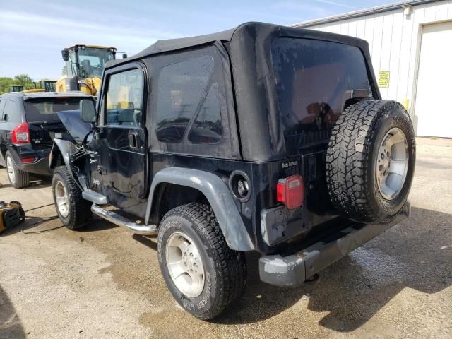 2001 Jeep Wrangler / TJ Sport