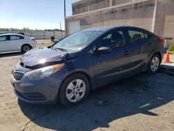 KIA salvage cars for sale: 2016 KIA Forte LX