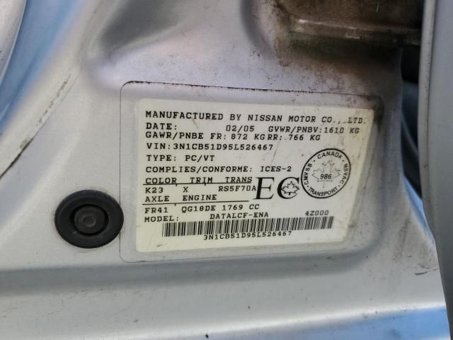 2005 Nissan Sentra 1.8