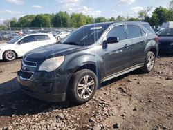 Salvage cars for sale from Copart Chalfont, PA: 2013 Chevrolet Equinox LS