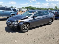 2016 Honda Accord LX en venta en Hillsborough, NJ