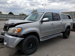 Salvage cars for sale from Copart Littleton, CO: 2006 Toyota Tundra Double Cab SR5