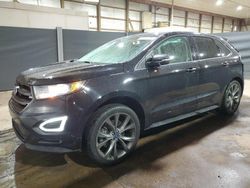 Salvage cars for sale from Copart Columbia Station, OH: 2016 Ford Edge Sport