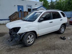 Salvage cars for sale from Copart Lyman, ME: 2008 KIA Sportage LX