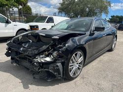 Vehiculos salvage en venta de Copart Opa Locka, FL: 2015 Maserati Ghibli