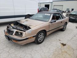 Chrysler Lebaron salvage cars for sale: 1988 Chrysler Lebaron