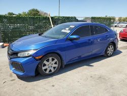 Honda Civic salvage cars for sale: 2017 Honda Civic LX