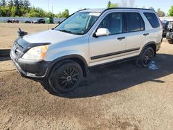 Salvage cars for sale from Copart Ontario Auction, ON: 2002 Honda CR-V EX