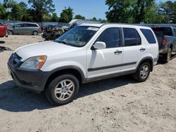 Honda Vehiculos salvage en venta: 2002 Honda CR-V EX