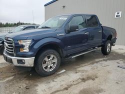 Ford salvage cars for sale: 2016 Ford F150 Supercrew