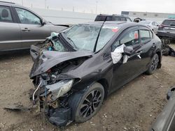 Honda salvage cars for sale: 2013 Honda Civic LX